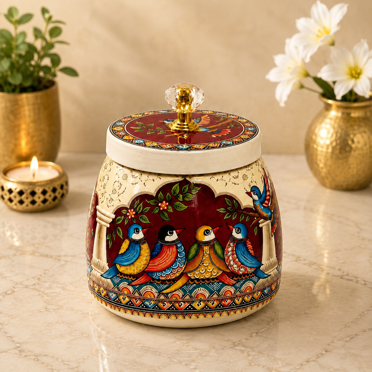Songbird Dry Fruit Jar