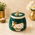 Sacred Cow Dry Fruit Jar